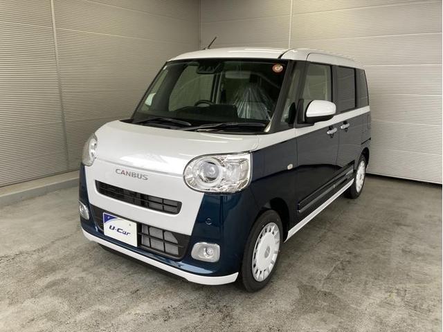 ムーヴキャンバス ストライプスＧ　届出済未使用車　新品純正ナビ　フルセグ　ＣＤ／ＤＶＤ再生　Ｂｌｕｅｔｏｏｔｈ　バックモニター　両側電動スライドドア　シートヒーター　ホットカップホルダー　ＬＥＤライト　サイドエアバック　オートエアコン（27枚目）