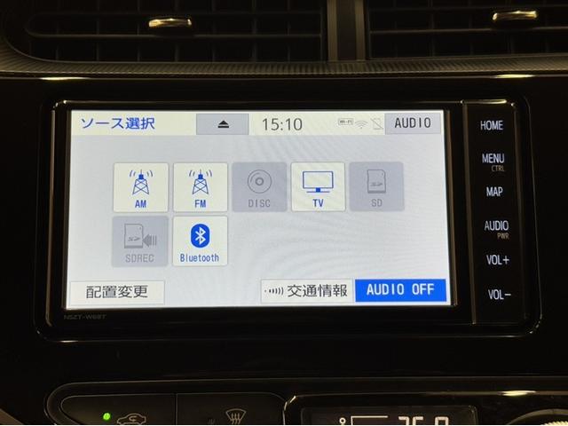 アクア Ｇ　衝突被害軽減ブレーキ　ペダル踏み間違い急発進抑制装置　ドライブレコーダー　ナビ　フルセグ　Ｂｌｕｅｔｏｏｔｈ　バックモニター　ＥＴＣ　先進ライト　車線逸脱警報　クルーズコントロール　オートエアコン（9枚目）