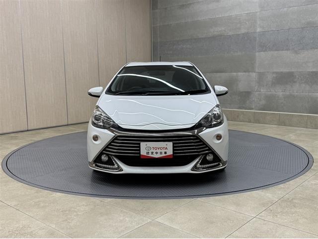 アクア G G’s ワンセグ内蔵メモリー Bluetooth対応 バックモニター ETC スマートキー イモビライザー オートエアコン アルカンターラシート 横滑り防止装置 ABS 純正アルミ 全席パワーウィンドウ(14枚目)