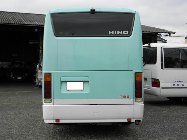 リエッセ スーパーデラックスターボ 29人乗 5速 リアエンジン バックカメラ 中折れ式自動ドア 客席荷物棚 モケットシート エアブレーキ 床下トランク 客席蛍光灯 ドラレコ 客席ヒーター 客席禁煙(29枚目)