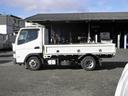 キャンター 全低床 2トン積 平トラック 準中型車 5速 記録簿 チェックランプ点灯無し ETC キーレス 全低床 左電動格納ミラー フォグランプ 荷台床鉄板張り 車検令和8年11月 全低床 FM/AM(7枚目)