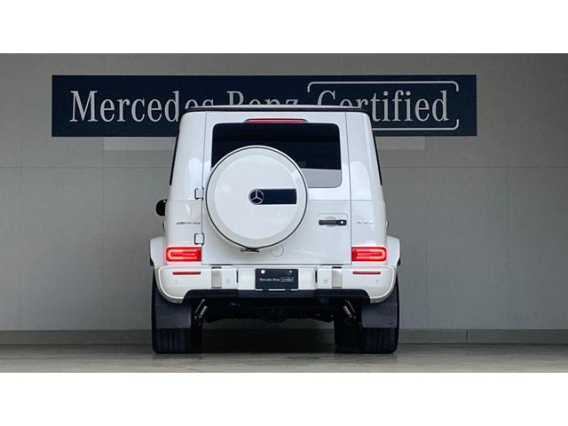 Gクラス G63 G manufakturインテリアプラスパッケージ/G manufakturプログラム/ダイヤモンドステッチ入りナッパレザーシート/ガラススライディングルーフ/20インチAMGアルミホイール(6枚目)