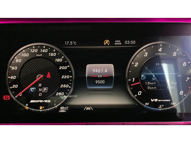 Gクラス G63 G manufakturインテリアプラスパッケージ/G manufakturプログラム/ダイヤモンドステッチ入りナッパレザーシート/ガラススライディングルーフ/20インチAMGアルミホイール(24枚目)