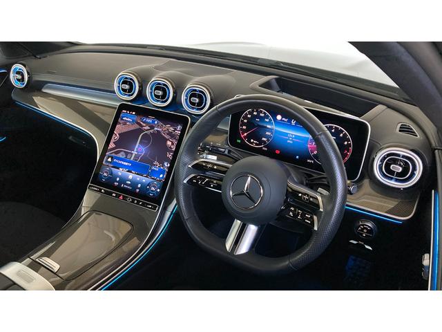 Cクラス C200アバンギャルド AMGラインパッケージ 現行モデル Pルーフ/ヘッドアップディスプレイ/デジタルライト/18インチAMGアルミ/スポーツシート/スポーティエンジンサウンド(9枚目)