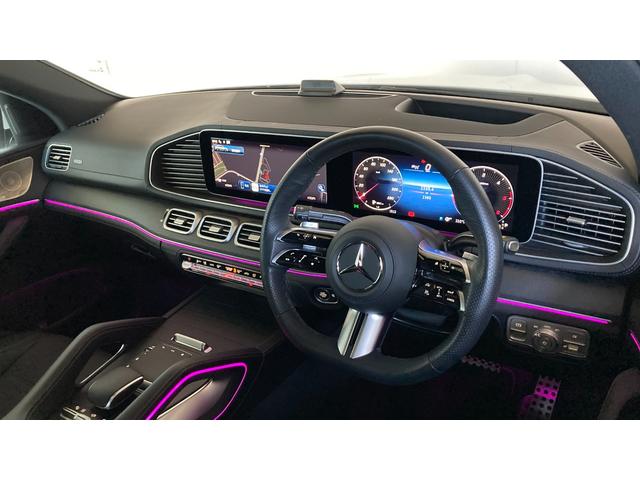 GLE GLE450d 4マチック クーペスポーツ 新型現行 E-ACTIVE BODY CONTROL/Pルーフ/ヘッドアップDISP/Burmesterサラウンド/パフュームアトマイザー/360度カメラ/シートベンチレーター(前席)(8枚目)