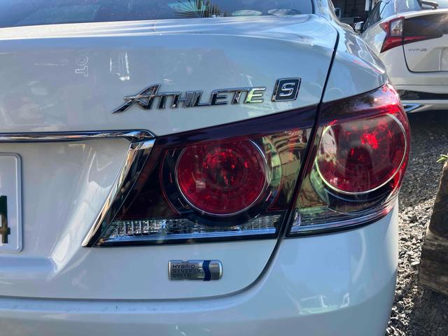 クラウンハイブリッド アスリートＳ　ドライブレコーダー　ＥＴＣ　オートクルーズコントロール　バックカメラ　ナビ　ＴＶ　アルミホイール　オートライト　ＨＩＤ　サンルーフ　ＣＶＴ　シートヒーター　スマートキー　電動格納ミラー（26枚目）