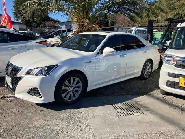 クラウンハイブリッド アスリートＳ　ドライブレコーダー　ＥＴＣ　オートクルーズコントロール　バックカメラ　ナビ　ＴＶ　アルミホイール　オートライト　ＨＩＤ　サンルーフ　ＣＶＴ　シートヒーター　スマートキー　電動格納ミラー（31枚目）