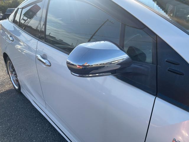 プリウス Aツーリングセレクション 純正ナビ バックカメラ 革シート 後席モニター クルーズコントロール ETC(12枚目)