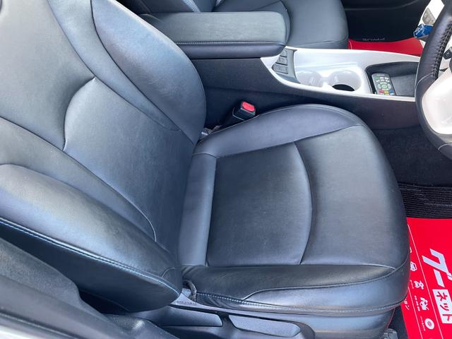 プリウス Aツーリングセレクション 純正ナビ バックカメラ 革シート 後席モニター クルーズコントロール ETC(21枚目)