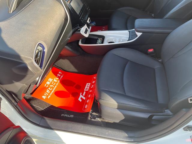 プリウス Aツーリングセレクション 純正ナビ バックカメラ 革シート 後席モニター クルーズコントロール ETC(22枚目)