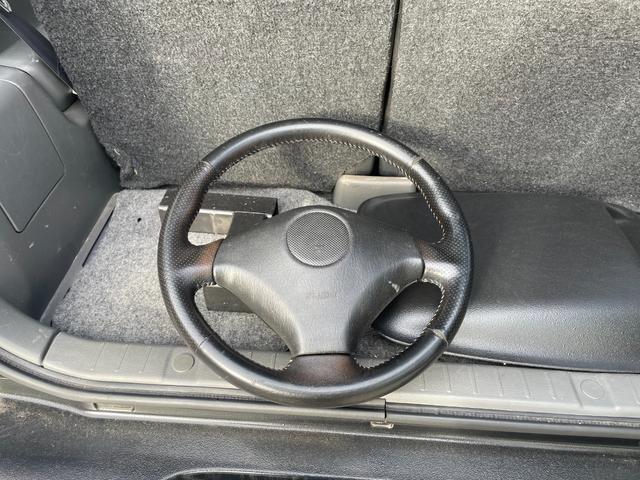 ジムニー ワイルドウインド 社外ナビ バックカメラ 色替え 2.5インチアップ 社外マフラー 社外ステアリング ETC(23枚目)