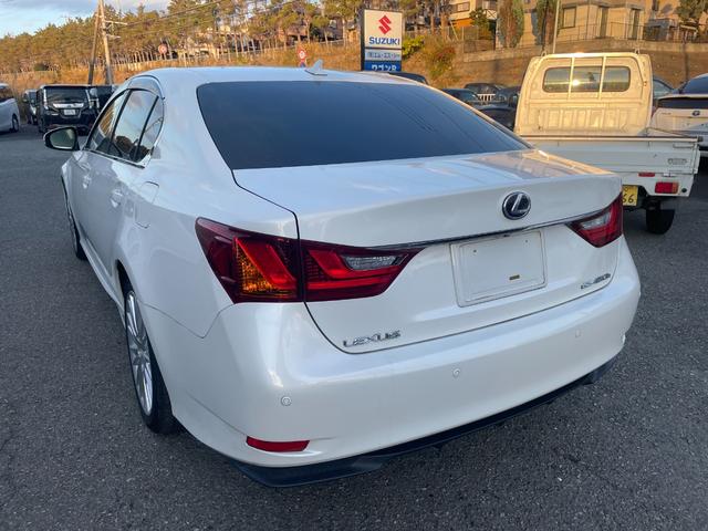 ＧＳ ＧＳ４５０ｈ　バージョンＬ　純正ナビ　バックカメラ　革シート　クルーズコントロール　ステアリングヒーター　ＥＴＣ　プリクラッシュセーフティ（6枚目）