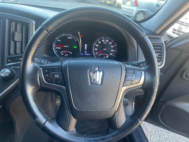 クラウンハイブリッド アスリートS 純正ナビ バックカメラ 黒革シート ETC(20枚目)