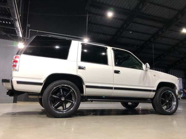 シボレー シボレータホ ベースグレード ４ｗｄ １ナンバー登録車 社外２２インチａｗ メッキグリル メッキバンパー 社外ｈｄｄナビ 79 9万円 平成10年 1998年 茨城県 中古車 価格 Com