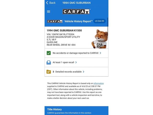 GMCサバーバン 実走行車両 ユーザー様買取車 カーファックス&オートチェックあり GM純正16インチ鉄ホイール タイヤ4本新品 社外2本出しマフラー 令和6年10月全塗装済み 3ナンバー登録車(40枚目)