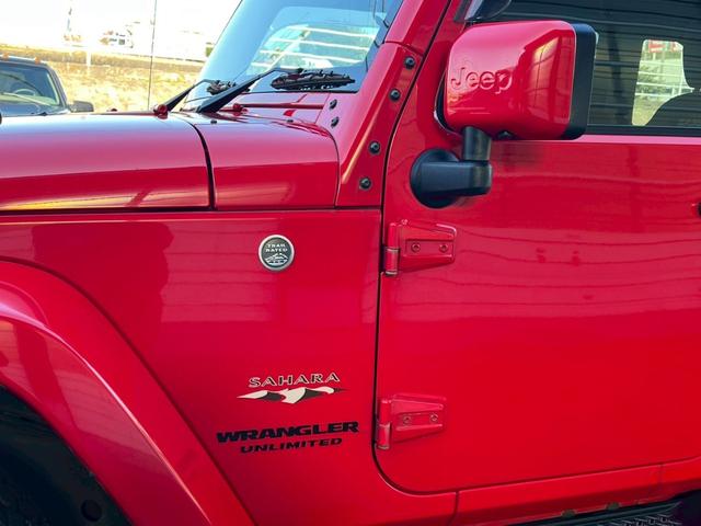 ジープ・ラングラーアンリミテッド サハラ　正規ディーラー車　実走行車両　ユーザー様委託車両　背面タイヤ　カロッツェリアナビ　Ｂカメラ＆サイドカメラ　３ナンバー（22枚目）