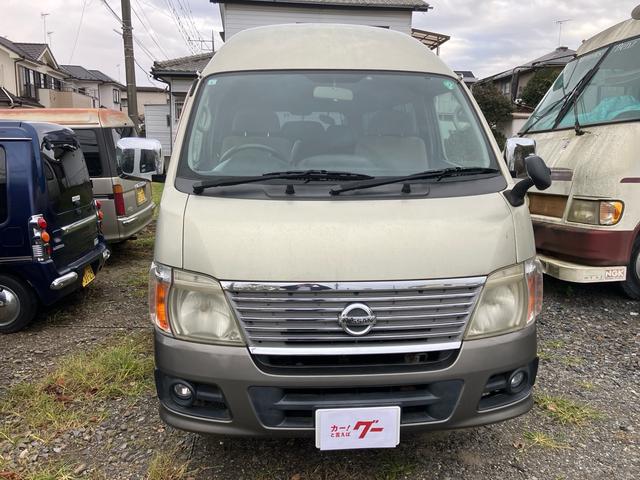 キャラバンコーチ GX キーレス パワーステアリング 衝突安全ボディ エアコン スライドドア パワーウィンドウ 3列シート ABS(2枚目)