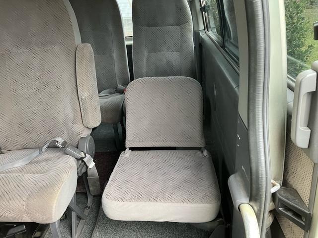 キャラバンコーチ GX キーレス パワーステアリング 衝突安全ボディ エアコン スライドドア パワーウィンドウ 3列シート ABS(16枚目)