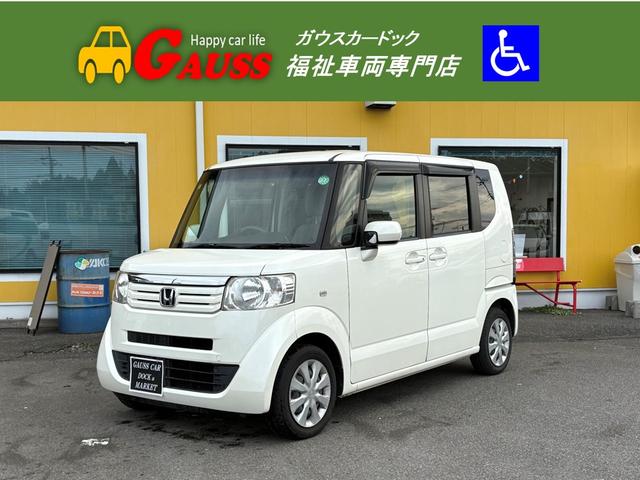 Ｎ－ＢＯＸ＋ Ｇ　車いす仕様車　スマートキー　スロープ　キーレスエントリー　禁煙車　パワーウィンドウ　ＡＡＣ　パワーステアリング　エアーバッグ　助手席エアバッグ　横滑り防止システム　ＡＢＳ付き　　ナビ　バックカメラ　ＴＶ（2枚目）