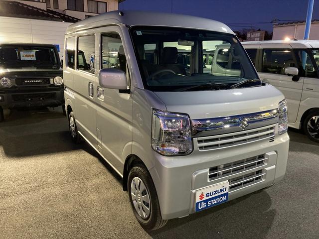 エブリイ ＪＯＩＮターボ　６型　オーディオレス　２０２６初売り　オートライト　スライドドア　プッシュスタート　シートヒーター　禁煙車　スズキセーフティーサポート　衝突被害軽減システム　アイドリングストップ　横滑り防止機能　衝突安全ボディ　盗難防止システム（6枚目）