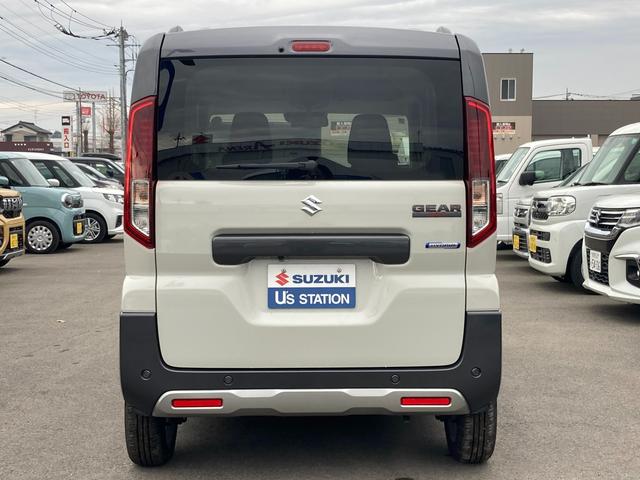スペーシア ギア　ＨＹＢＲＩＤ　ＸＺ　ナビ・カメラ　２０２６初売り！　オートライト　Ｂｌｕｅｔｏｏｔｈ　スライドドア　純正ナビ　プッシュスタート　シートヒーター　オートエアコン　禁煙車　スズキセーフティーサポート　衝突被害軽減システム　アイドリングストップ（3枚目）