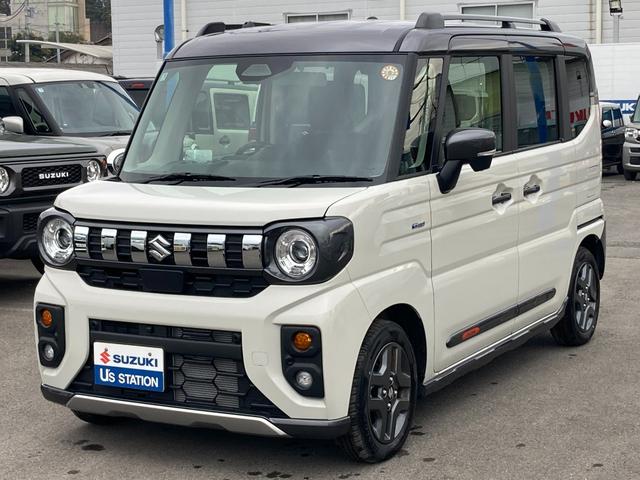 スペーシア ギア　ＨＹＢＲＩＤ　ＸＺ　ナビ・カメラ　２０２６初売り！　オートライト　Ｂｌｕｅｔｏｏｔｈ　スライドドア　純正ナビ　プッシュスタート　シートヒーター　オートエアコン　禁煙車　スズキセーフティーサポート　衝突被害軽減システム　アイドリングストップ（63枚目）