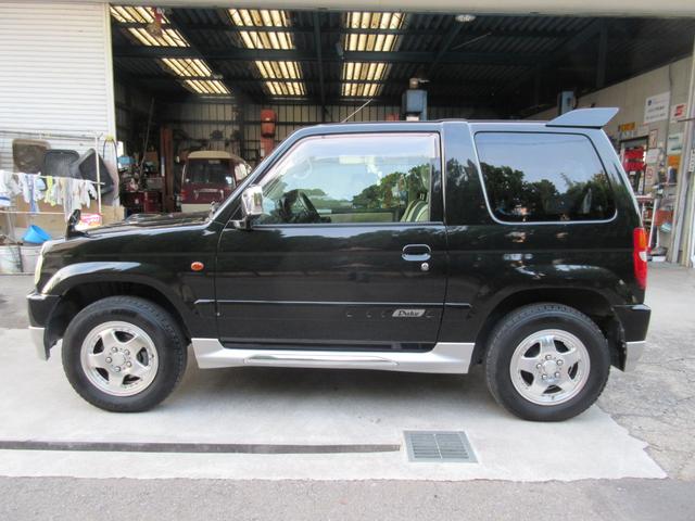 パジェロミニ デューク 5F 4WD 同色オールペイント インタークーラーターボ タイミングベルト交換済 禁煙車 前後ドライブレコーダー アルミホイール スタッドレスタイヤセット有 フォグランプ ドアバイザー(6枚目)