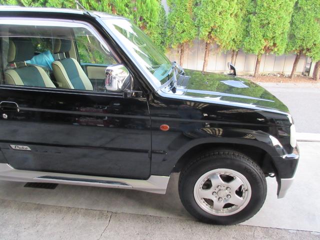 パジェロミニ デューク 5F 4WD 同色オールペイント インタークーラーターボ タイミングベルト交換済 禁煙車 前後ドライブレコーダー アルミホイール スタッドレスタイヤセット有 フォグランプ ドアバイザー(20枚目)