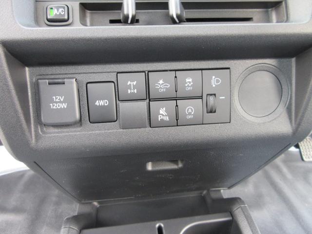 ハイゼットトラック ローダンプ　ローダンプ４ＷＤ５Ｆデフロック４枚リーフ大型作業灯付オートライト　オーディオレス仕様（18枚目）