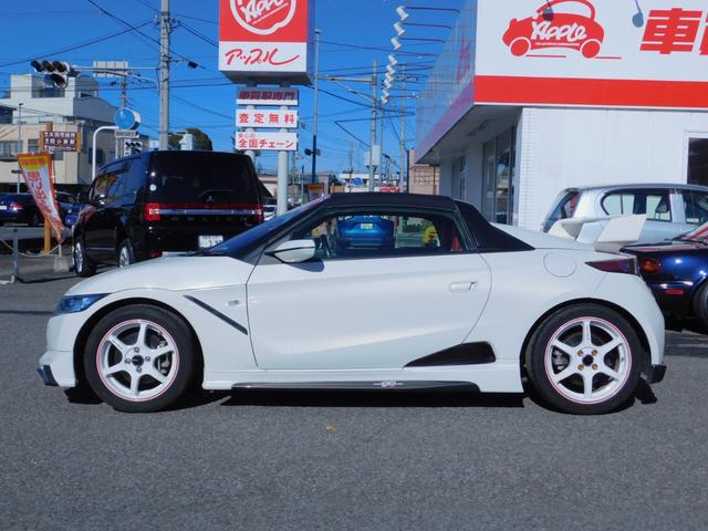 Ｓ６６０ β　無限エアロ　スプーンマフラー　レアマイスターＣＳ－Ｖ６　１６インチ　ＨＫＳエアクリーナー（4枚目）