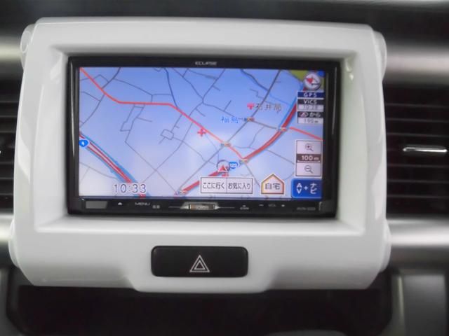 ハスラー Ｇ　ナビ　ＴＶ　衝突被害軽減システム　スマートキー　アイドリングストップ　シートヒーター　ベンチシート　ＣＶＴ　盗難防止システム　ＡＢＳ　ＥＳＣ　アルミホイール　衝突安全ボディ　エアコン（2枚目）