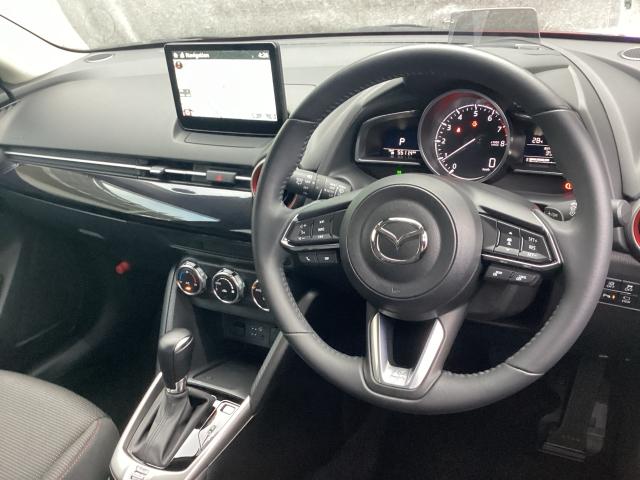 ＭＡＺＤＡ２ １．５　１５Ｓ　ブラック　トーン　エディション　レーダークルコン　ＬＥＤヘッド　ＢＴオーディオ　車線逸脱警報システム　記録簿　ソナー　１オーナー　ＵＳＢ　ミュージックプレイヤー接続可　ドラレコ　ナビ　フルオートエアコン　オートライト　キーフリー（2枚目）