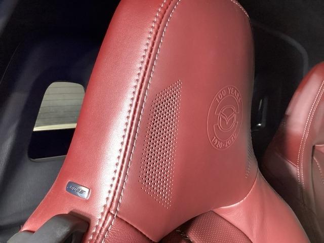 ロードスター 1.5 100周年 特別記念車 ワンオナ レザー USB DVD オートクルーズ スマキー スマートシティーブレーキサポート メモリーナビ LEDヘッド 横滑り防止機能 オートライト シートヒーター ナビTV Bカメラ ETC(27枚目)