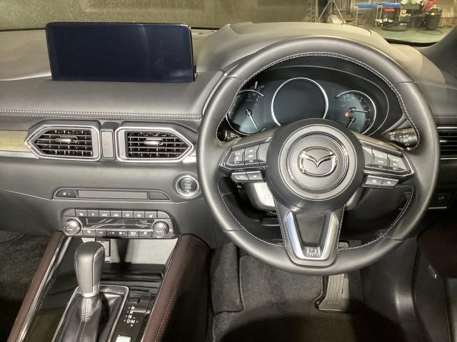 CX-5 2.5 25S エクスクルーシブ モード 1オーナー アダプティブクルーズコントロール 全周囲カメラ 本革シート LEDヘッドライト シートヒーター クリアランスソナー 電動シート DSC オートライト ETC ドラレコ スマートキー(2枚目)