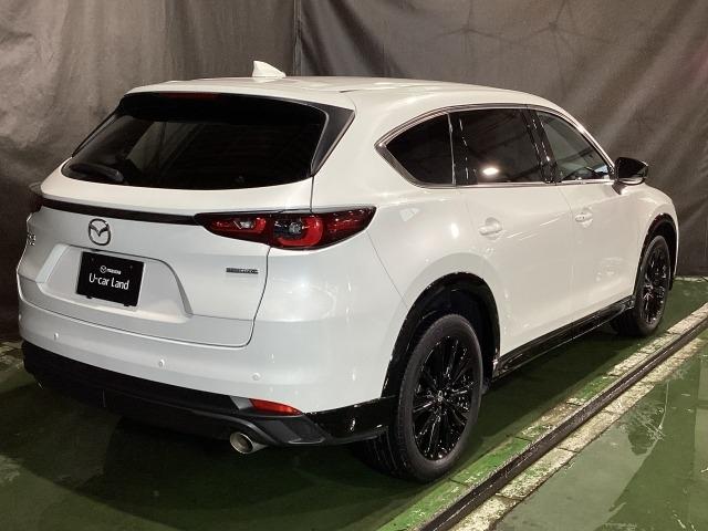 CX-8 2.5 25S スポーツ アピアランス 4WD 6人乗り Bluetooth オートマチックハイビーム 電動シート 3列シート フルセグTV 横滑り防止装置 スマートキー シートヒーター クリアランスソナー 1オーナー 全周囲カメラ ETC LED(39枚目)