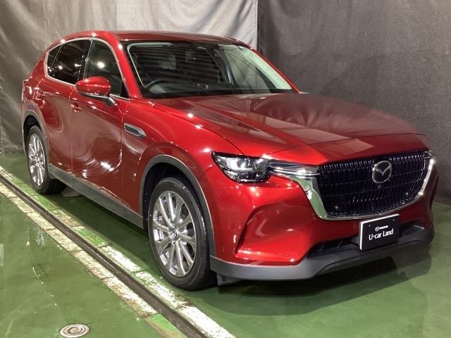 CX-60 2.5 25S Lパッケージ ACC LEDライト ナビTV 本革 1オーナー パワーシート 衝突軽減 USB ドライブレコーダー メモリナビ アイドリングストップ 横滑り防止装置 コーナーソナー Bluetooth接続 キ-レス(39枚目)