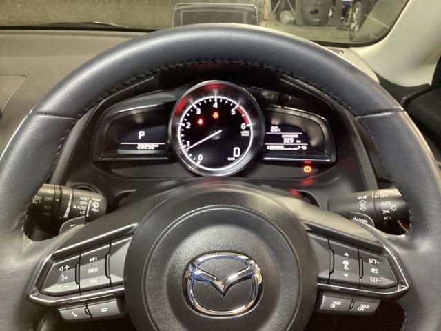 MAZDA2 1.5 XD ブラックトーンエディション ディーゼルターボ 360度ビューモニター アドバンストキー ドライブレコーダー パーキングセンサー 車線逸脱警報装置 レーダークルーズコントロール 衝突軽減ブレーキ BT DVD再生 LEDヘッドライト フルセグ(3枚目)