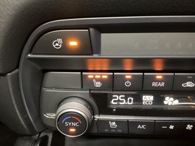 CX-8 2.2 XD エクスクルーシブ モード ディーゼルターボ 7人乗り 360度ビュー BTオーディオ オートハイビーム パワーゲート DVD再生 ワンオーナー車 LKA LEDヘッドライト 本革シート USB ルーフレール ETC 記録簿 シートヒーター(23枚目)