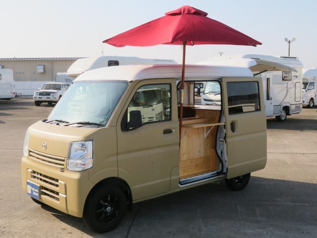 スクラム キッチンカー　ケータリングカー　移動販売車　フードトラック　８ナンバー加工車登録　２槽シンク　作業台　販売カウンター　非接触レバー蛇口　室内コンセント　給水ポンプ　ドライブレコーダー　ＥＴＣ　パラソル　外部電源用コンセント（35枚目）