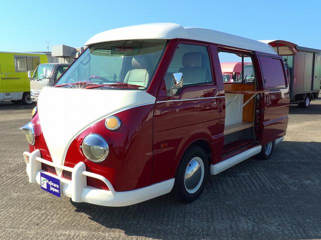 バネットバン 移動販売車 キッチンカー ケータリングカー フードトラック アーリー仕様 3槽シンク 40L給排水タンク 家庭用小型冷蔵庫 電子レンジ 照明 外部電源 運転席仕切り 水ポンプ コンセント(36枚目)