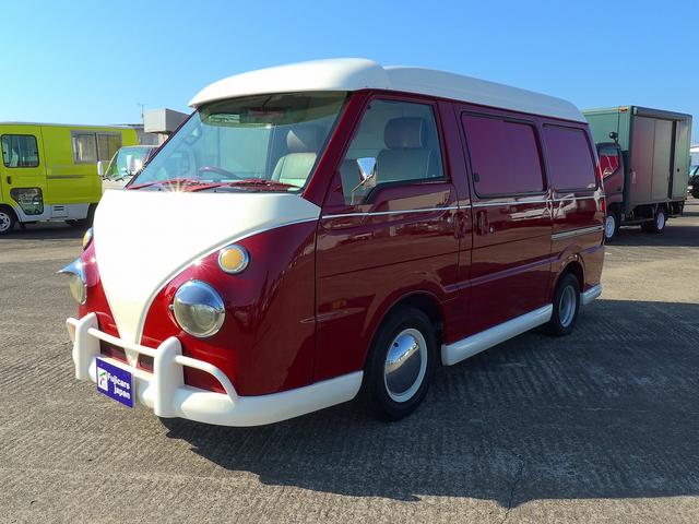 バネットバン 移動販売車 キッチンカー ケータリングカー フードトラック アーリー仕様 3槽シンク 40L給排水タンク 家庭用小型冷蔵庫 電子レンジ 照明 外部電源 運転席仕切り 水ポンプ コンセント(49枚目)