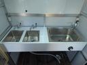3槽シンクを装備!!