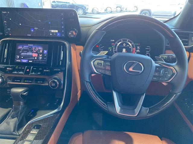 ＬＸ ＬＸ６００　エグゼクティブ／ＣＯＯＬＢＯＸ／マークレビンソン　リアエンターテイメント　パノラミックビュー　デジタルインナーミラー　マークレビンソン　クールＢＯＸ　ＨＵＤ　置くだけ充電　ステアリングヒーター　メモリー付Ｐシート　Ｐバックドア　パドルシフト　４ＷＤ（15枚目）