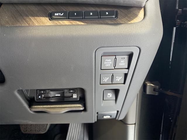 LM LM500h バージョンL/モデリスタエアロ/リアエンター パノラミックビュー デジタルインナーミラー マークレビンソン リアエンターテイメント モデリスタエアロ ユニバーサルステップ イージークローザー 左右独立ムーンR 4WD BSM HUD ETC2.0(25枚目)