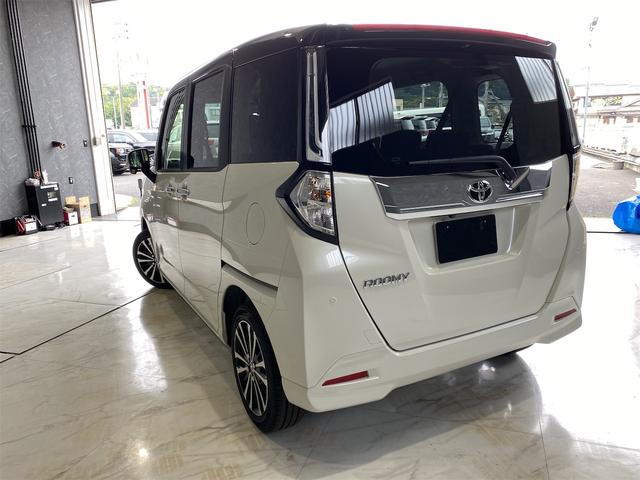 ルーミー カスタムＧ－Ｔ／登録済未使用車／パノラミックビューＰＫＧ　ワンオーナー　純正９インチディスプレイオーディオ　パノラミックビューモニター　両側パワースライドドア　コンフォートＰＫＧ　シートヒーター　マルチビューカメラ　ＬＥＤライト　フルフラット　ＬＤＡ　ＵＳＢ（9枚目）