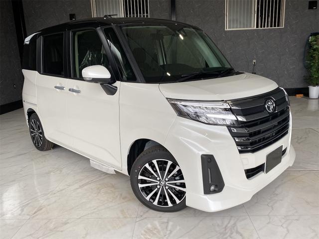 ルーミー カスタムＧ－Ｔ／登録済未使用車／パノラミックビューＰＫＧ　１オーナー　純正９インチディスプレイオーディオ　パノラミックビューモニター　両側パワースライドドア　コンフォートＰＫＧ　シートヒーター　マルチビューカメラ　ＬＥＤライト　フルフラット　ＬＤＡ　ＵＳＢ（6枚目）