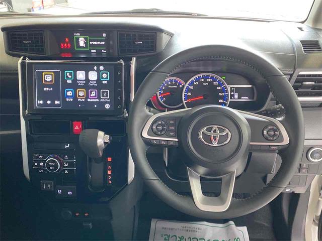 ルーミー カスタムＧ－Ｔ／登録済未使用車／パノラミックビューＰＫＧ　１オーナー　純正９インチディスプレイオーディオ　パノラミックビューモニター　両側パワースライドドア　コンフォートＰＫＧ　シートヒーター　マルチビューカメラ　ＬＥＤライト　フルフラット　ＬＤＡ　ＵＳＢ（15枚目）