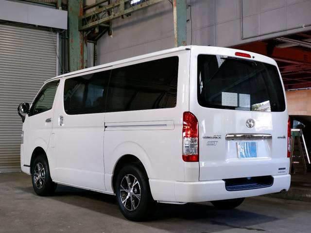 ハイエースバン ロングスーパーＧＬマルチロールトランスポータタイプＩＩ　４型　ディーゼル４ＷＤ　ベットキット　ＬＳＤ　禁煙車　フルセグＴＶ　Ｂｌｕｅｔｏｏｔｈ　　ＥＴＣ　バックカメラ　両側スライドドア　ＭＲＴト　ターボ　ＡＣ１００Ｖ電源　ＤＶＤ再生　ＬＥＤヘッドライト（39枚目）