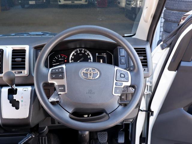 ハイエースバン ロングスーパーGL アラウンドビューモニター SD ダブルエアコン クリアランスソナー オートマチックハイビーム LEDヘッド 運転席エアバッグ ドラレコ イモビライザー オートエアコン フルセグテレビ フルタイム4WD(7枚目)