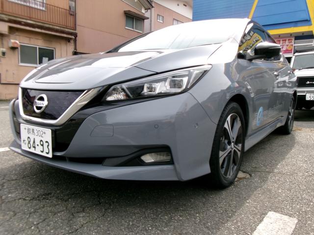 リーフ G 禁煙車 純正9インチナビ 全方位カメラ スマートキー ドライブレコーダー デジタルインナーミラー 17インチアルミ シートヒーター ハンドルヒーター プロパイロット LEDライト ETC(20枚目)